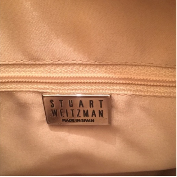 Stuart Weitzman Black Leather Handbag - Picture 7 of 8